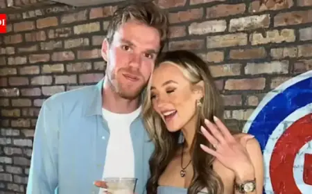 Connor McDavid’s Wife Lauren Kyle Stuns in Milan; Oilers Star Prepares for Olympics