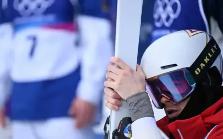 Mikaël Kingsbury Launches Skis to Defeat Villain