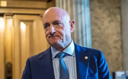 Judge Blocks Pentagon’s Demotion Effort, Upholds Sen. Mark Kelly’s Rights