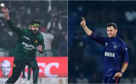Gerhard Erasmus Prepares India for Usman Tariq’s Unorthodox Style in Pakistan Match