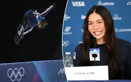Chloe Kim opens strong in women’s halfpipe final, chasing historic third straight Olympic gold
