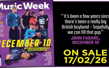 Music Week’s March Edition Features December 10 Cover