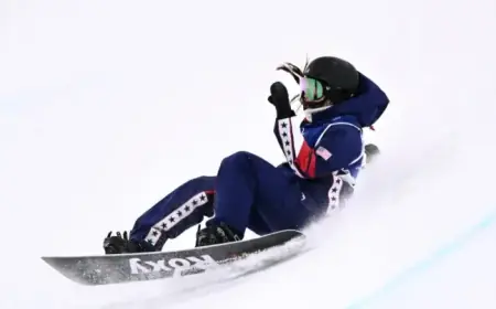 Chloe Kim Claims Silver in Women’s Halfpipe at U.S. Snowboarding Event