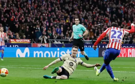 Atletico Madrid Faces Barcelona in Copa del Rey Semifinal First Leg Live