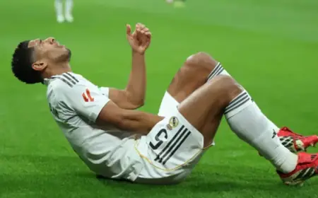 Real Madrid Concerned Jude Bellingham’s Injury May Prolong Recovery Time