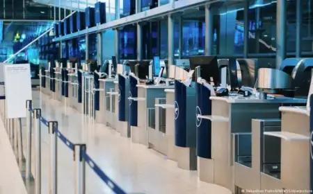 Hundreds of Lufthansa Flights Grounded Amid Germany Strike
