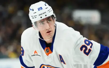 Brock Nelson Continues USA’s Olympic Hockey Legacy with Gold Medal Heritage