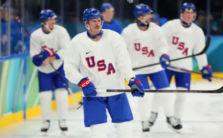 Team USA hockey score update: US men’s hockey opens with Latvia and eyes group points