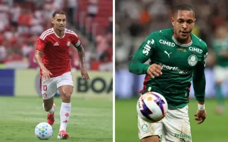 Internacional vs Palmeiras: Lineups locked for Thursday’s 8:30 pm ET kickoff at Beira-Rio