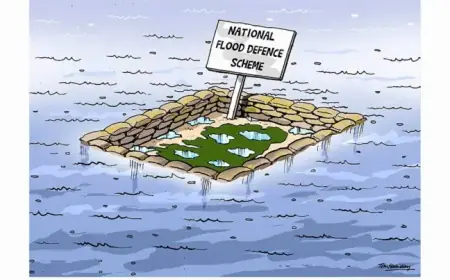 “Veering West: Netflix Soars While Flood Blame Sinks”