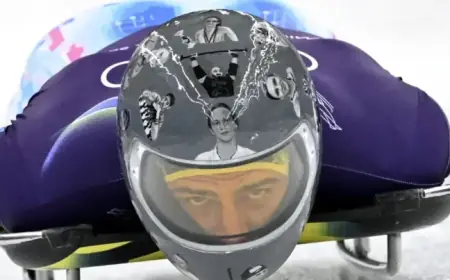 Ukrainian Athlete Disqualified from Winter Olympics for War Memorial Helmet