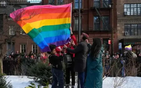 NYC Leaders Restore Pride Flag at Stonewall Monument Removed by Trump Administration