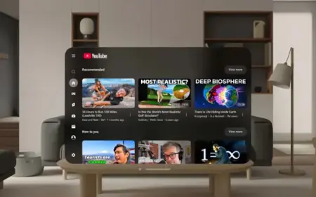 YouTube Debuts on Apple Vision Pro
