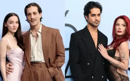Dove Cameron, Avan Jogia Supported by Partners at ’56 Days’ Premiere