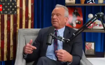 RFK Jr Reveals Past Cocaine Use, Explains Immunity to Germ Fear