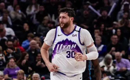 Jazz keep Jusuf Nurkic out of starting lineup Thursday, center minutes tilt to Kyle Filipowski, Kevin Love