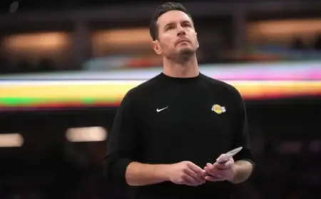 JJ Redick Discusses Luka Doncic, Deandre Ayton, and Overcoming Challenges Pre-Game