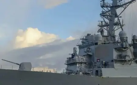 US Navy Confirms Collision of Two Ships in Southern Waters