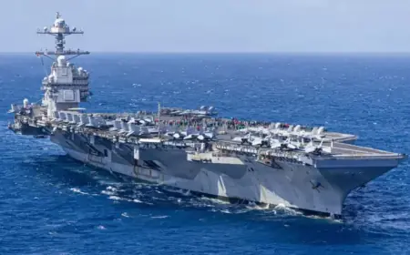 U.S. Deploys Aircraft Carrier to Middle East from Venezuela, Officials Confirm