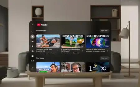Apple Vision Pro Launches Official YouTube App