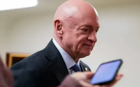 Judge Halts Trump Administration’s Punishment of Senator Mark Kelly