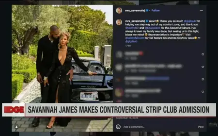 Savannah James Adds Spice with LeBron in ‘The Edge’