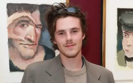 Cruz Beckham Stuns in Swimwear for New Song Promo Shot