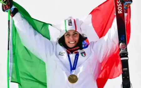 Federica Brignone seizes Olympic gold in women’s super-G at Milano Cortina