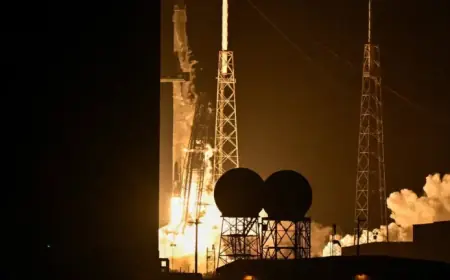 SpaceX Launches 12th Long-Duration Crew to International Space Station