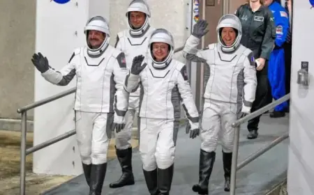 New Crew Launches to Begin Work at the International Space Station