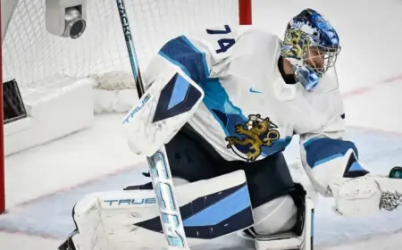 Juuse Saros vs. Filip Forsberg: Finland vs. Sweden Olympics Highlights