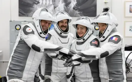 SpaceX Crew-12 Suit-Up Completed by NASA