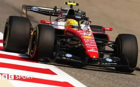 Lewis Hamilton and Max Verstappen Lead F1 Bahrain Testing on Day Three