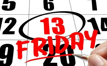 Friday the 13th in 2026: Three dates, one on Valentine’s weekend