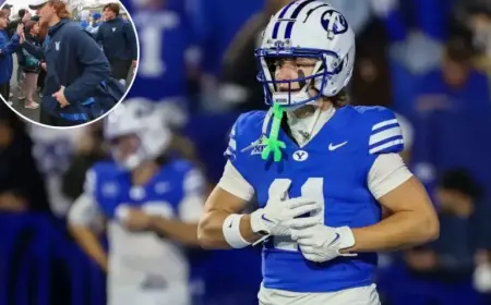 Rape Allegation Details Emerge for Arrested BYU Receiver Parker Kingston
