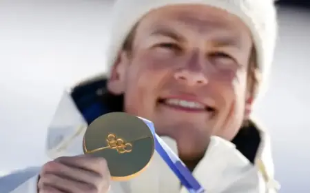 Klaebo Wins Gold, Breaks Records at Winter Games