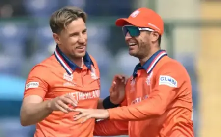 Netherlands Choose to Bowl, Kyle Klein Replaces Timm van der Gugten
