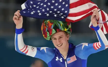 Speedskating Star’s Iconic Hat Holds Unexpected Significance