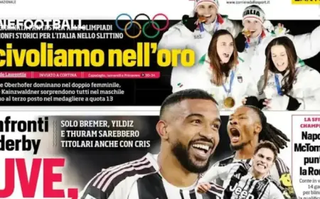 Lazio Reaches Semi-Finals; Golds Shine; Inter-Juve Clash Looms