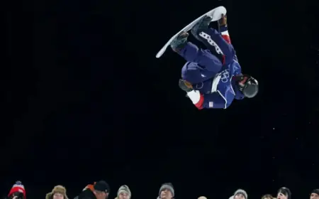 Scotty James books Olympic halfpipe final as U.S. teen Barbieri leads American trio