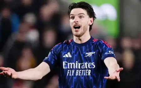 Declan Rice Urges Arsenal to Focus Amid Reduced Title Lead