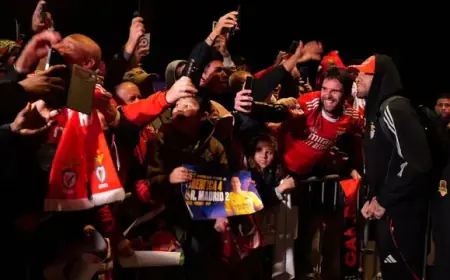 Benfica Family Shares Heartfelt Embrace