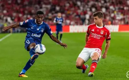 Official Lineups Announced for Santa Clara vs Benfica Primeira Liga Match