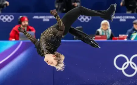 Live Updates: Ilia Malinin Pursues Gold, U.S. Women Tackle Italy in Hockey