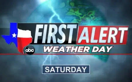 Valentine’s Day Brings Showers and Thunderstorms: First Alert Issued