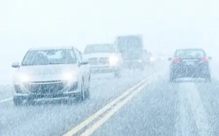 Intense Snow Showers May Hinder Driving Conditions Today