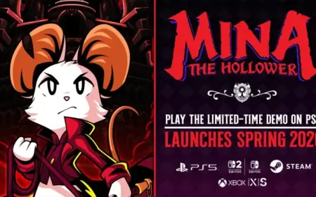 Mina the Hollower Spring Release; PS5 Demo Available February 13