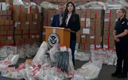 Protesters Disrupt ICE Barbie’s Intense Drug Press Conference