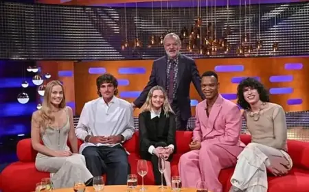 Margot Robbie and Jacob Elordi Dazzle on The Graham Norton Show