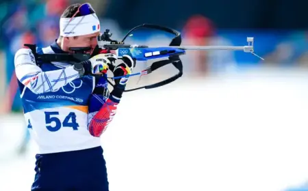 Quentin Fillon Maillet Secures Sprint Gold in Milan/Cortina